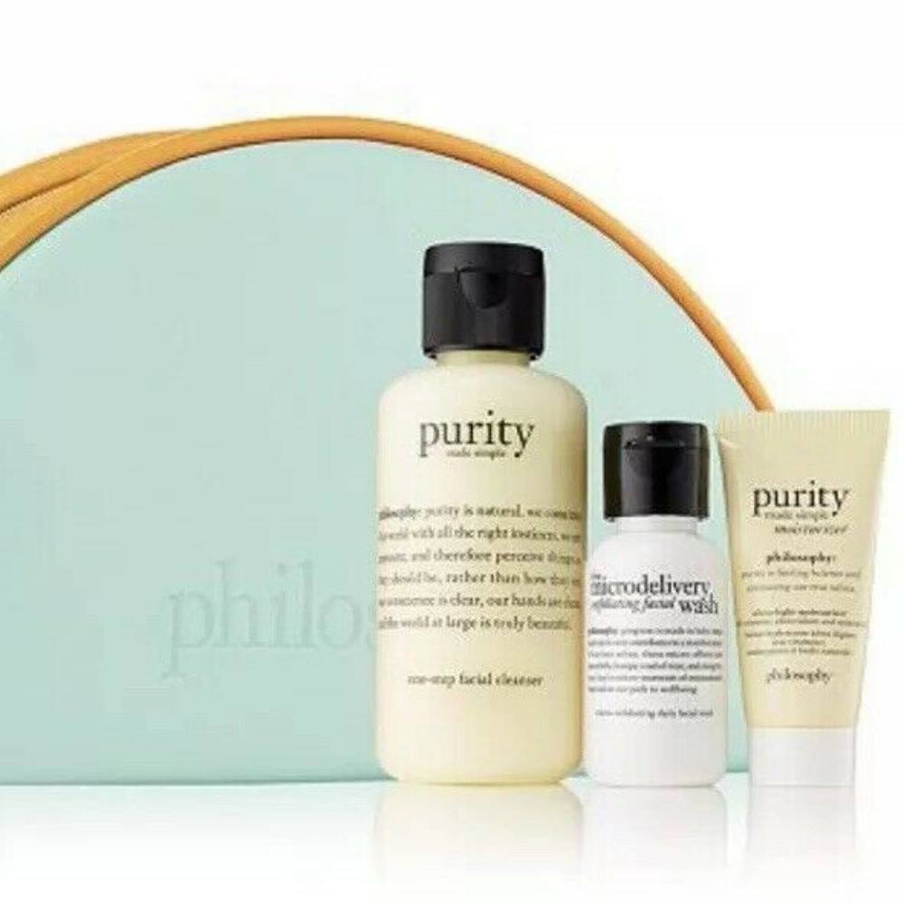 PHILOSOPHY 4p Purity Super Pack Cleanse Nourish NIP